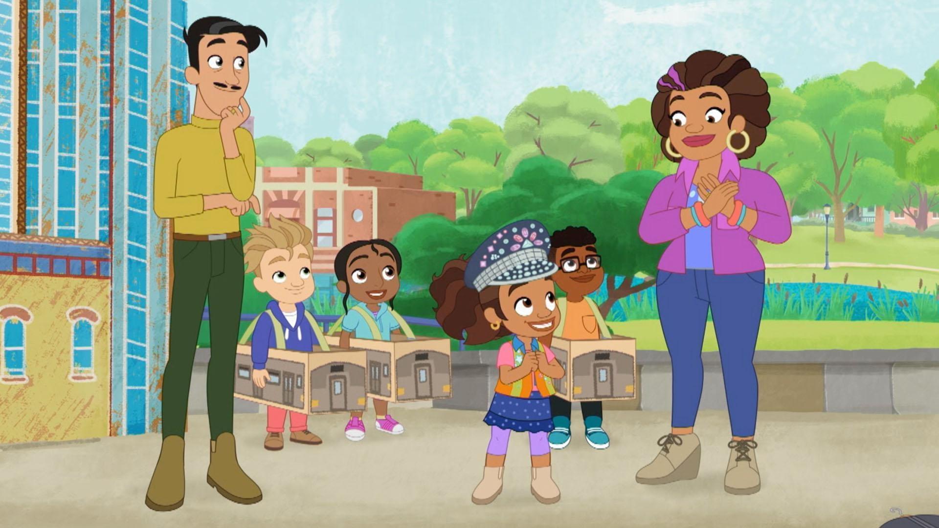 Alma lands a starring role in a musical. / Alma and Harper have a playdate.