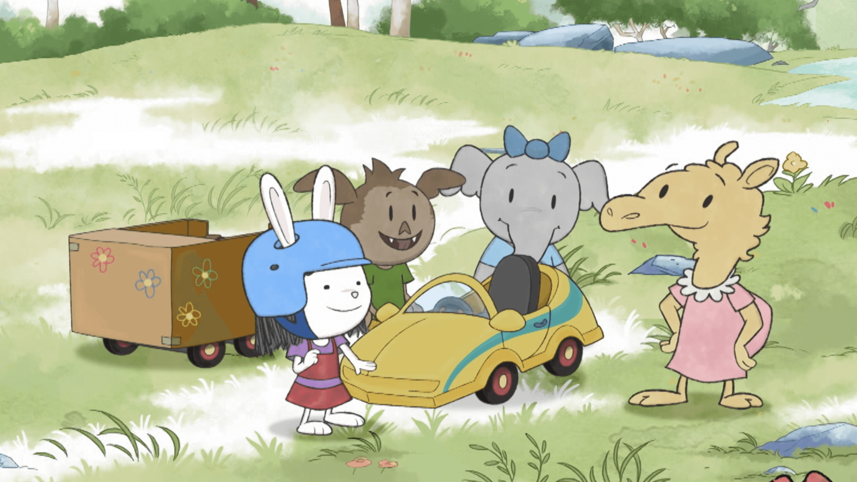 Elinor has a need for speed./Mr. Hamster wants to learn everyone's names.