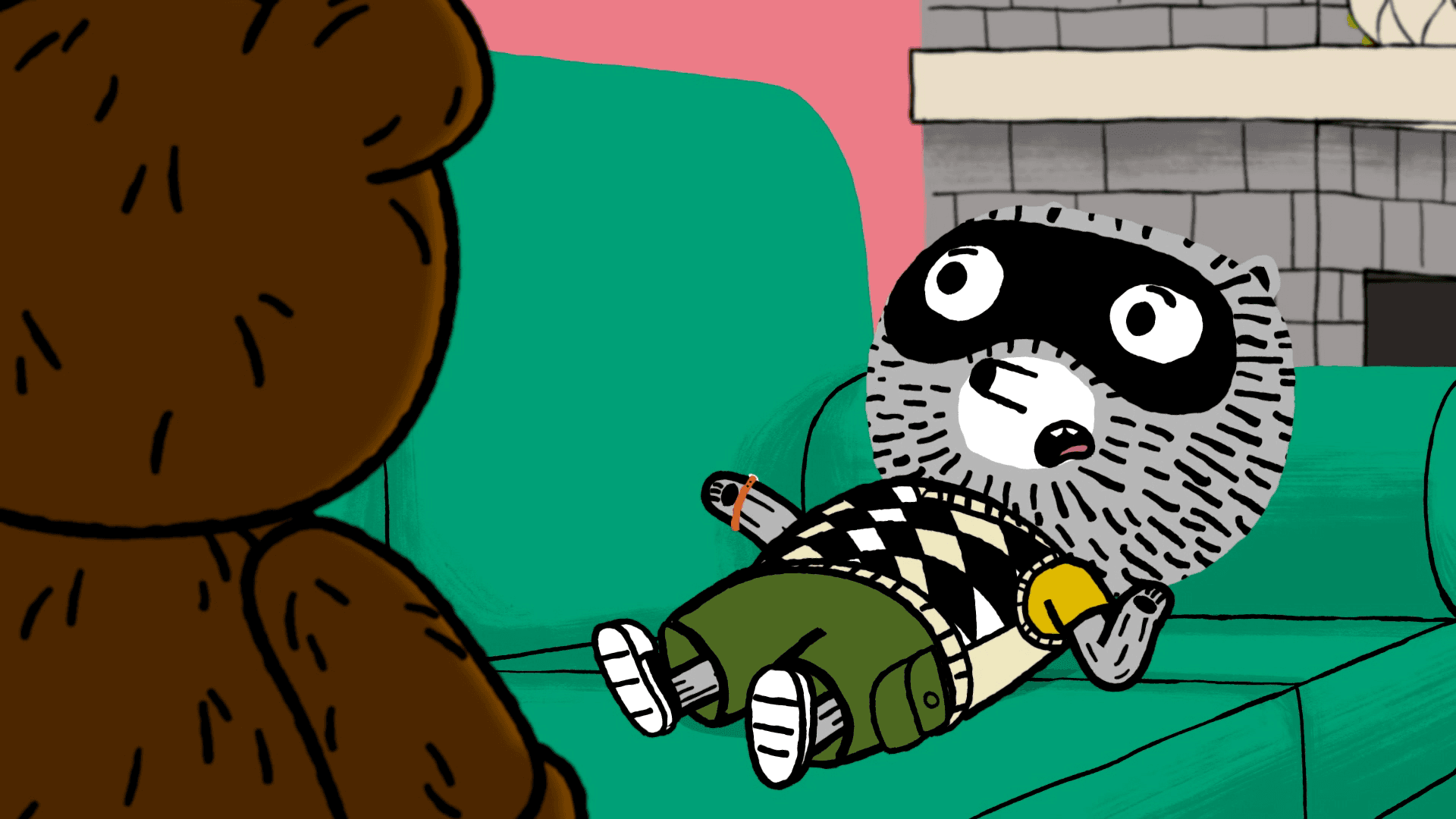 Carl’s Pop Pop knit him a new sweater. / Uh oh, Carl has a new school bus stop.