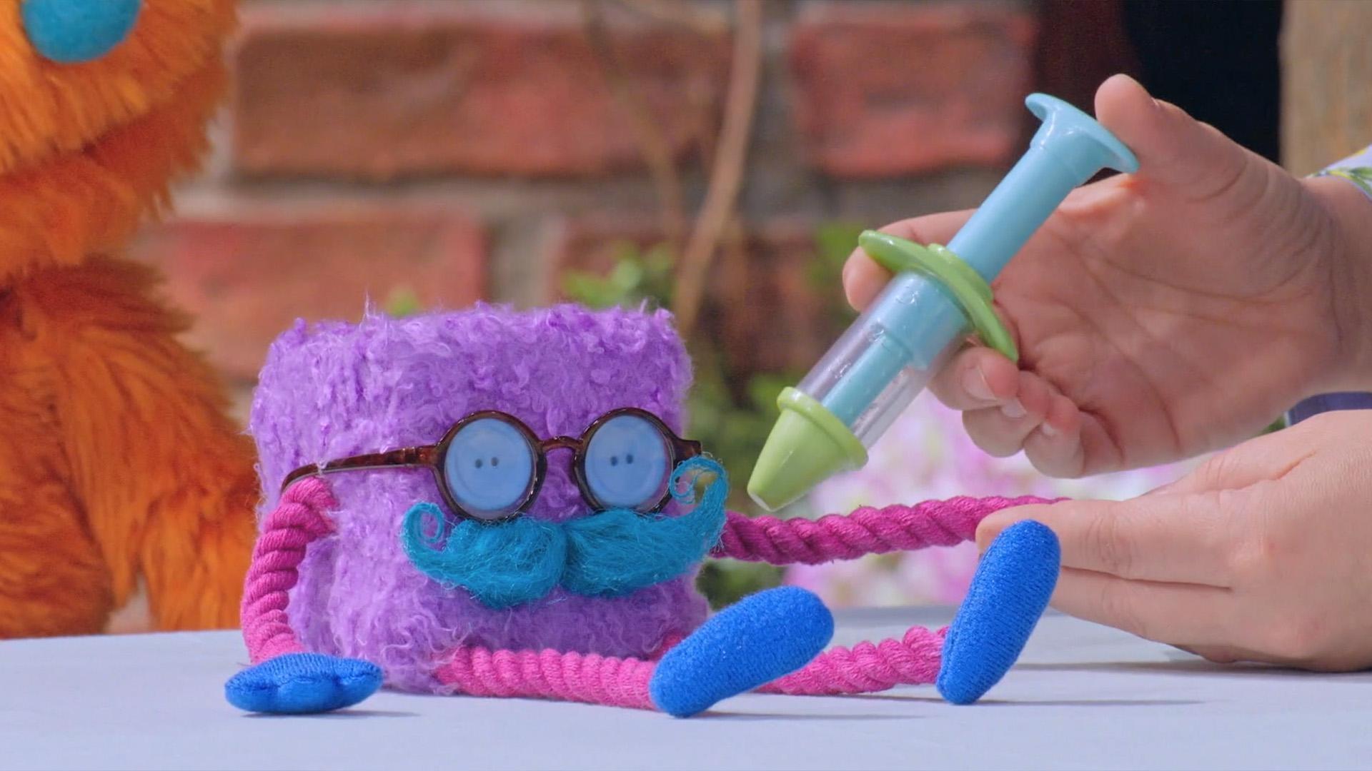 Rudy and Tango learn how to feel better when they’re scared.