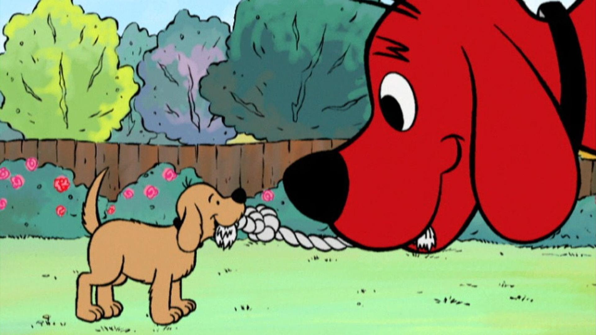 Jetta learns how to be a team player.  / Emily and Clifford learn how to be good hosts.