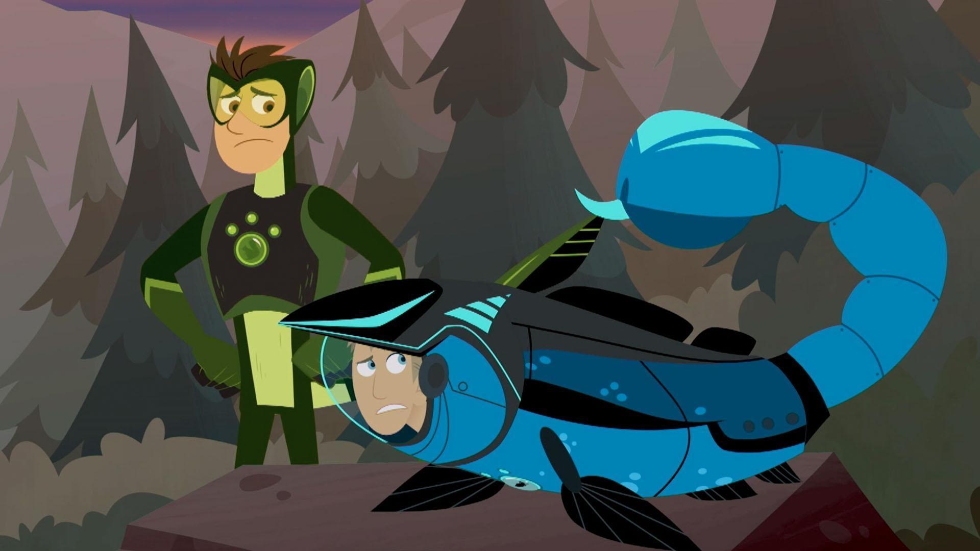 The creature power suit tails are malfunctioning!