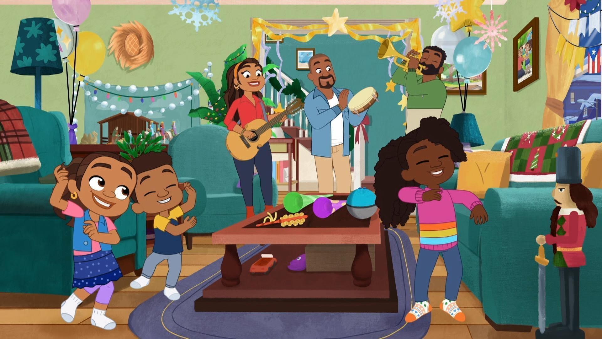 Alma tries to stay awake until midnight. / Alma tries to help a sick Eddie get better.