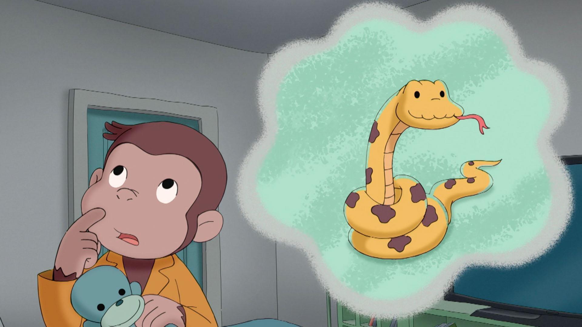 George stays with Professor Wiseman. / George is a Ring Bearer at Bill's mother's wedding.