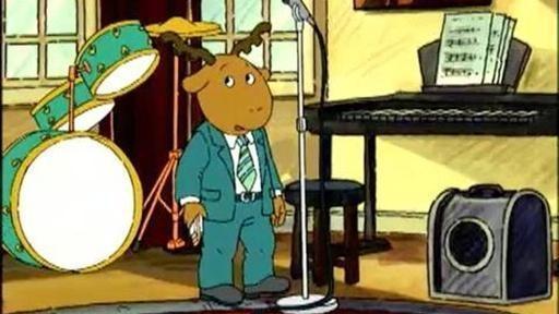 It's The Year of the Blues / D.W. overhears a mysterious word.