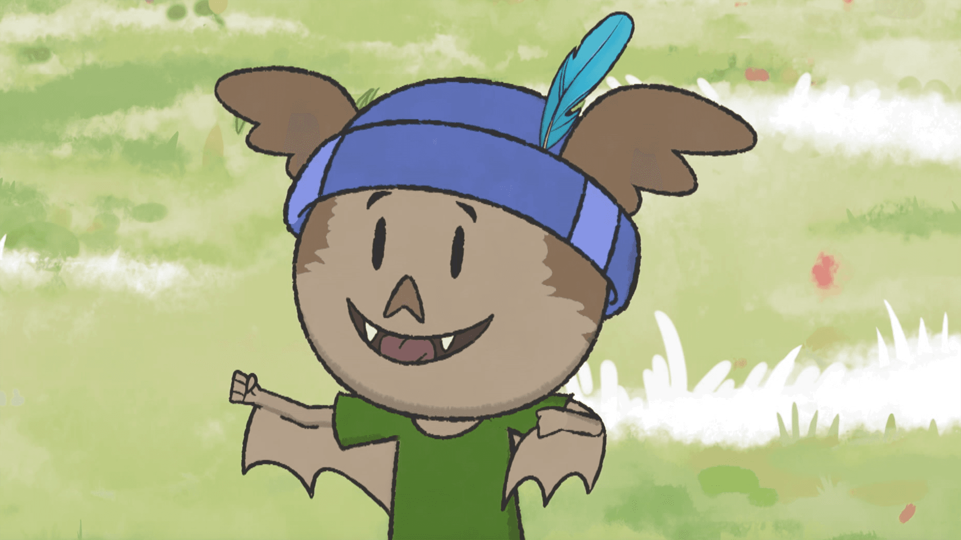 Mrs. Beaver wants to build a new park bench./ Ari finds a particularly cool feather.