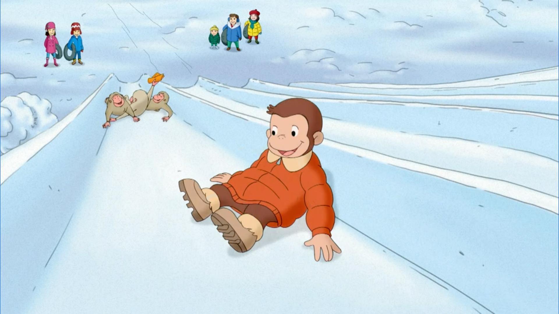 George visits Japan for the Winter Snow Festival!