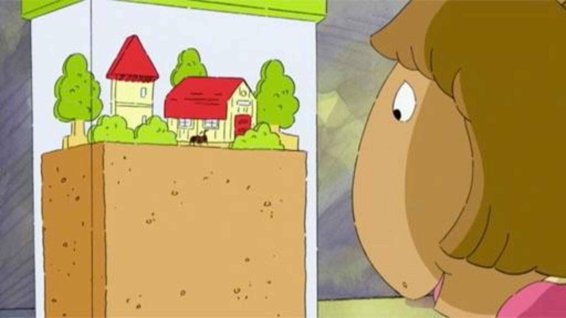 Arthur's ant farm goes rogue. / Muffy starts an advice column.