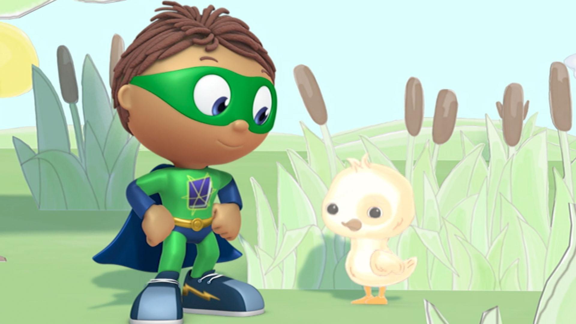 Princess Pea gets a lesson from the Ugly Duckling.