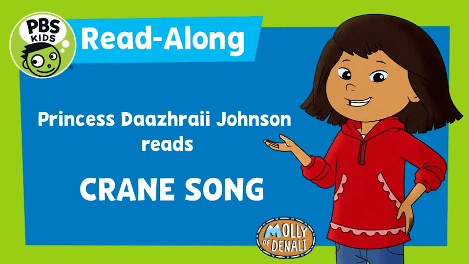 Join Princess Daazhraii Johnson in a special reading of her book, Crane Song!