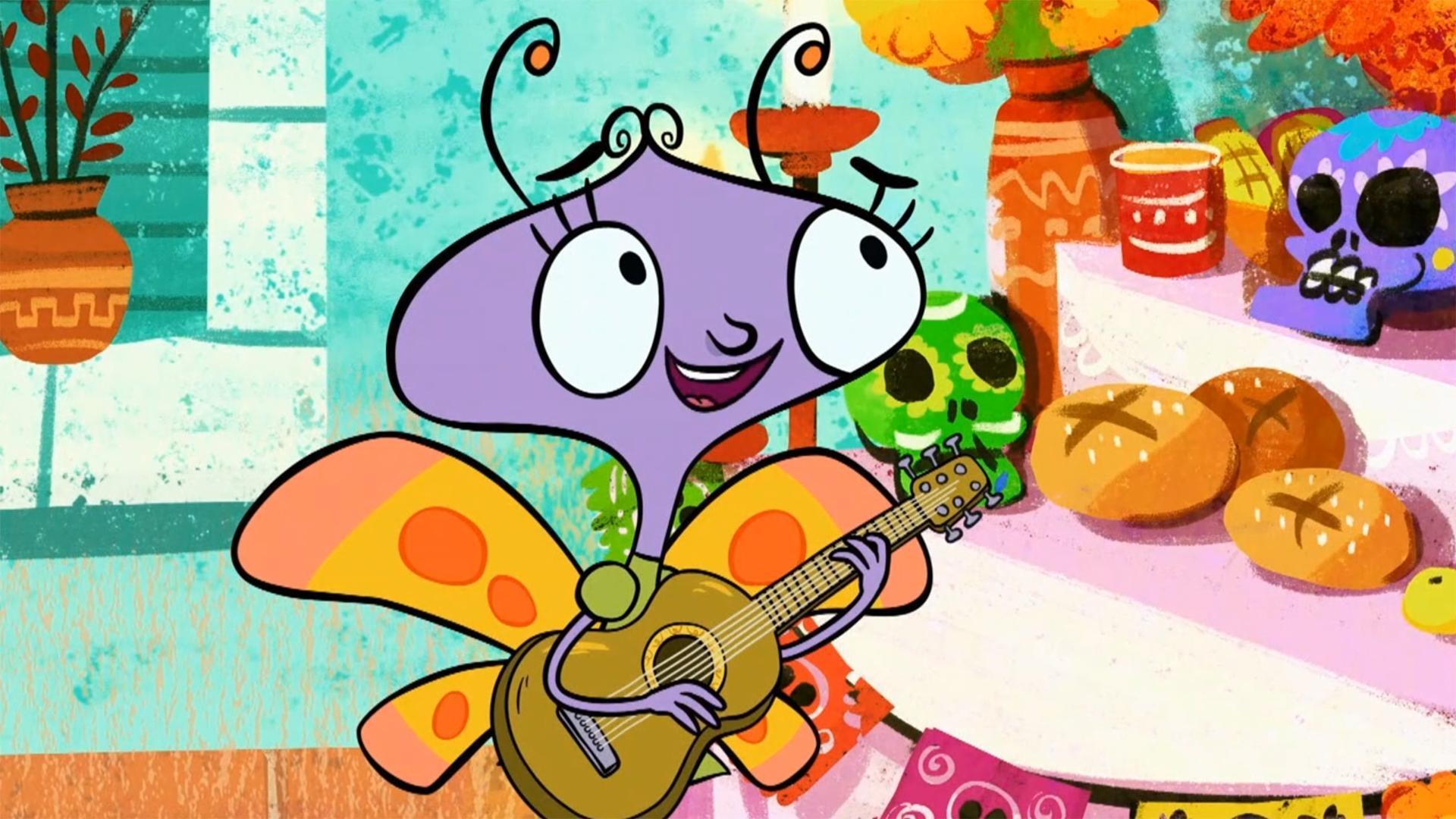 Carmen sings to her Abuela.