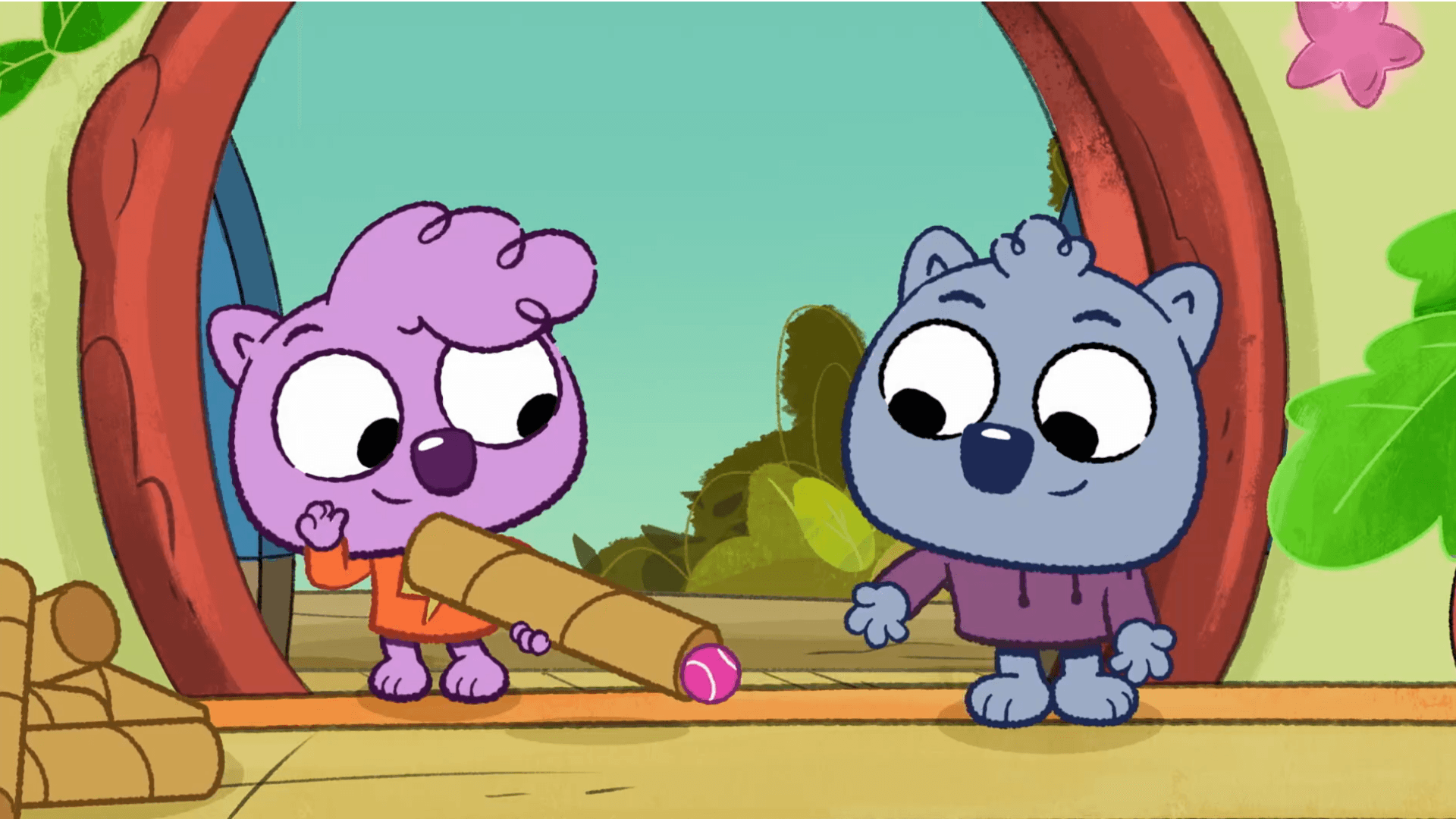 The Wombats create a cause and effect machine from The Starlight Room to the Sow 'N Grow Garden