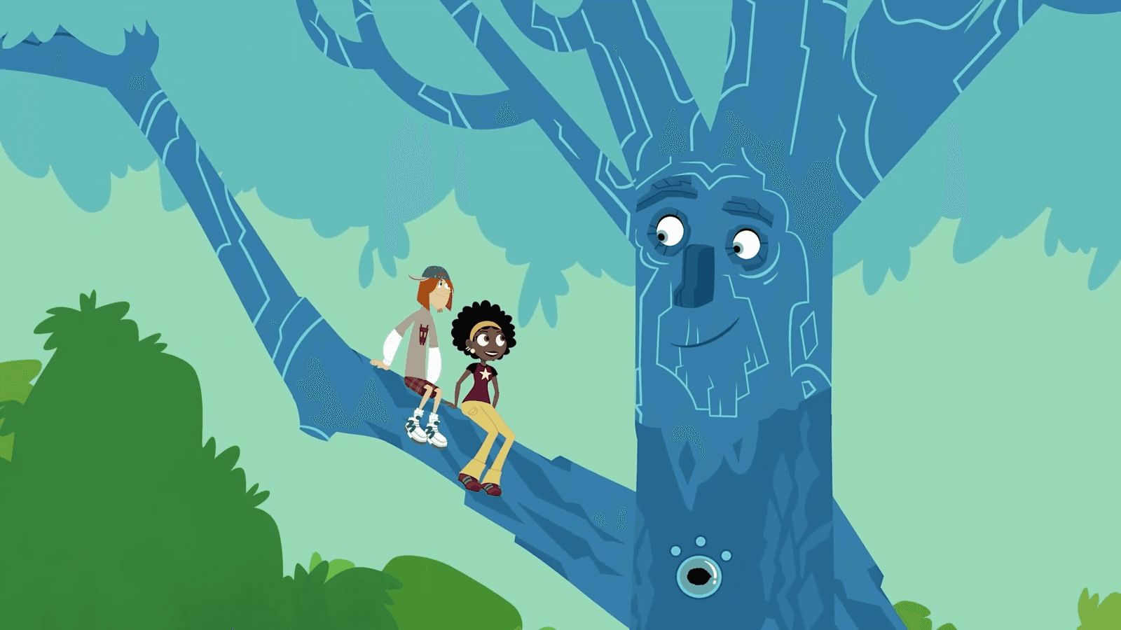 Martin and Chris stumble upon a rare and endangered seedling of a butternut tree.