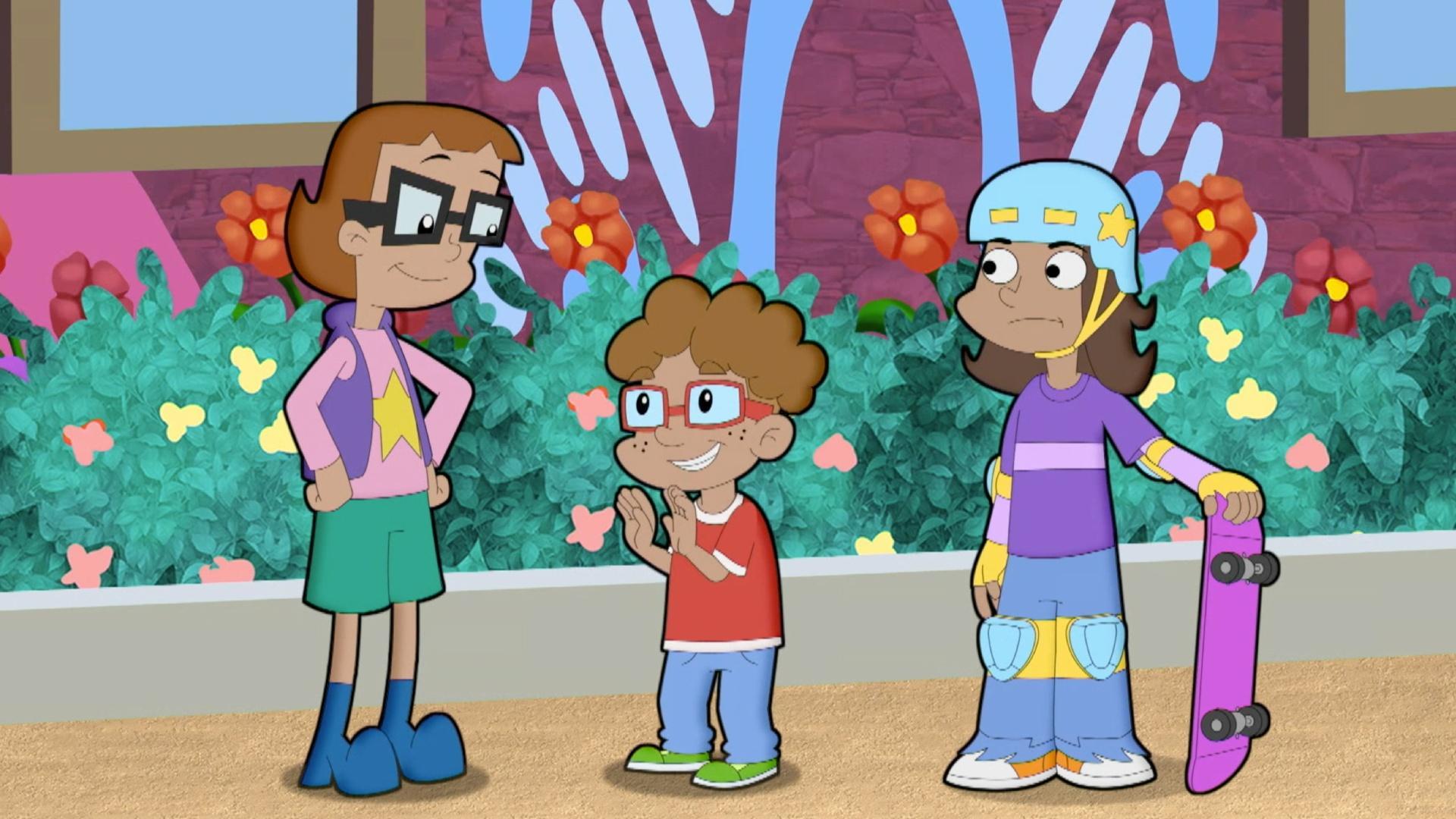 Inez and her sister have very different ideas on how fix up their building’s courtyard.