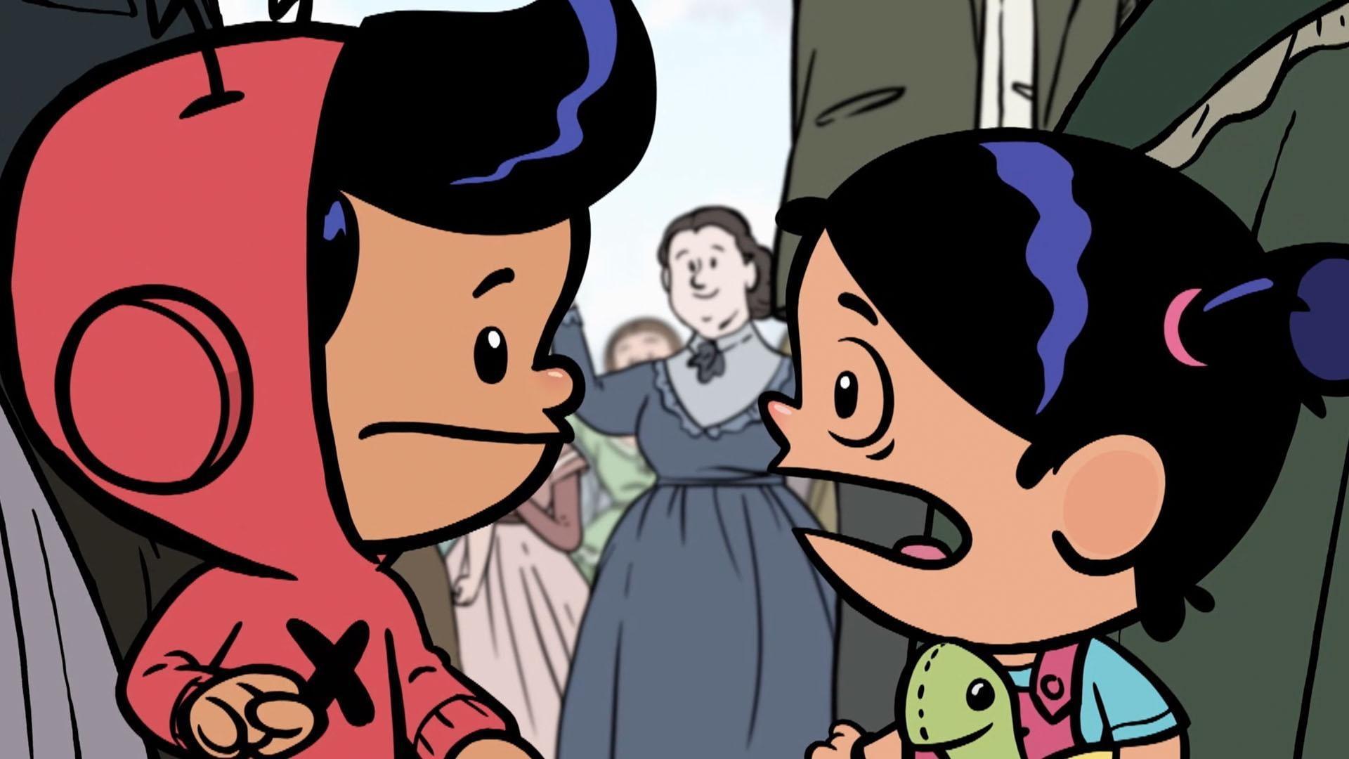 It's voting day for the town but there's a big problem - women aren't allowed to vote!