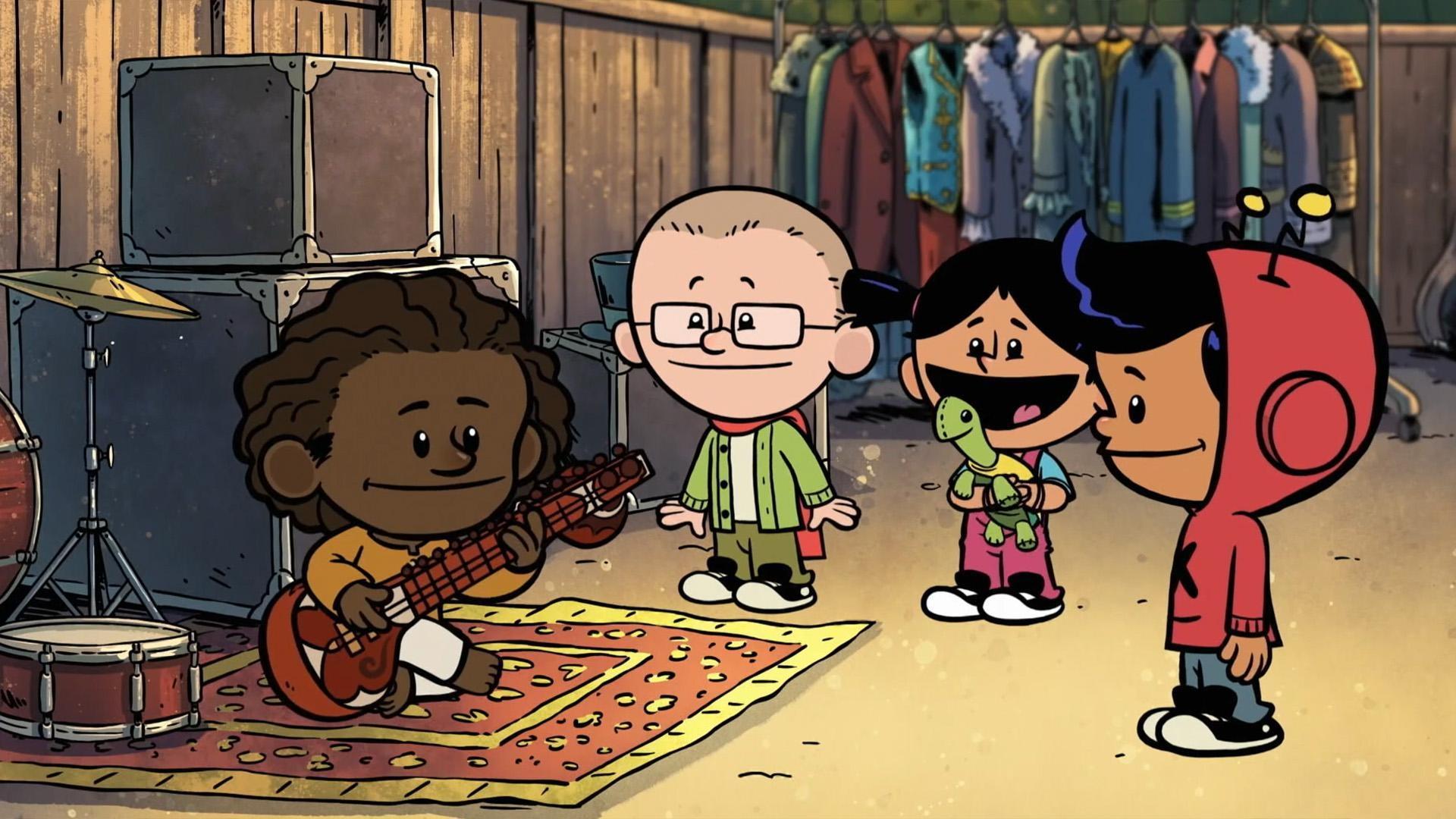 Shankar shows how it feels good to share your culture./Didrikson Zaharias shows how to be prepared.