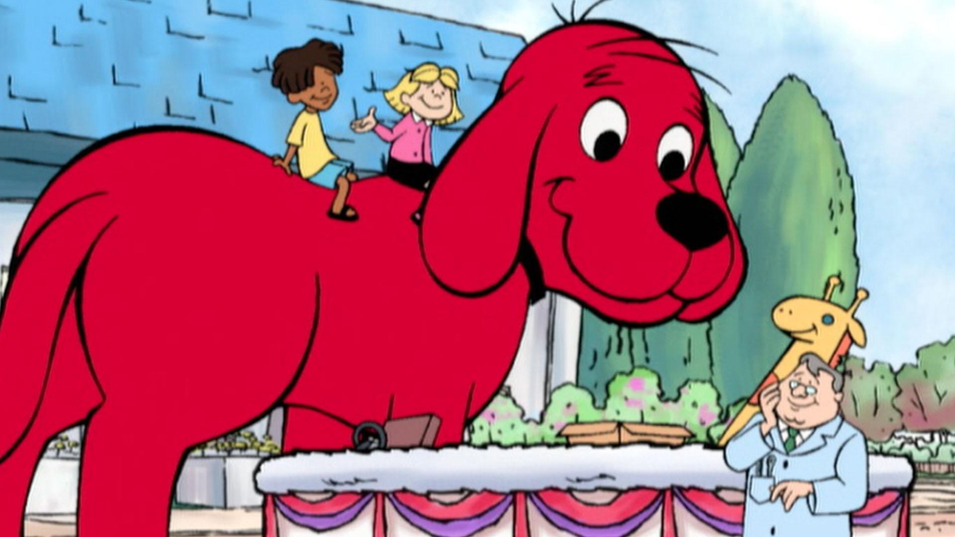 Emily and Charley make a parade float. / The gang plays Follow the Leader.
