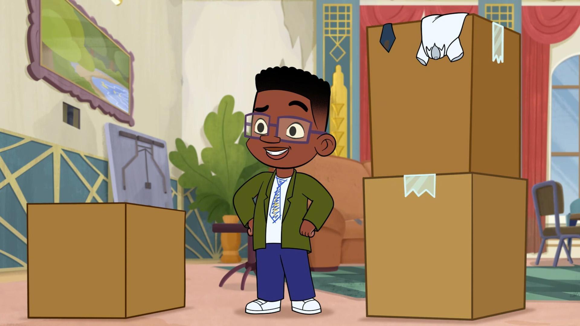 Jay needs to find the right sized shirt to complete his outfit