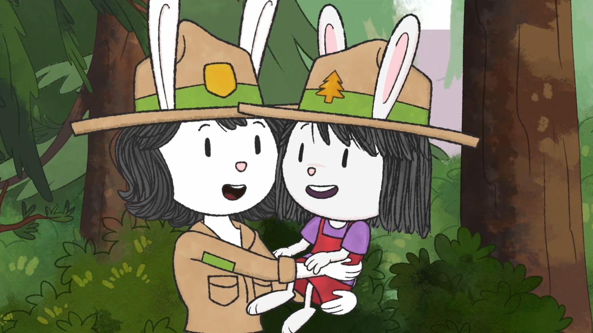 Elinor learns about forest fires./Ari’s upset because Miri gets all the attention.