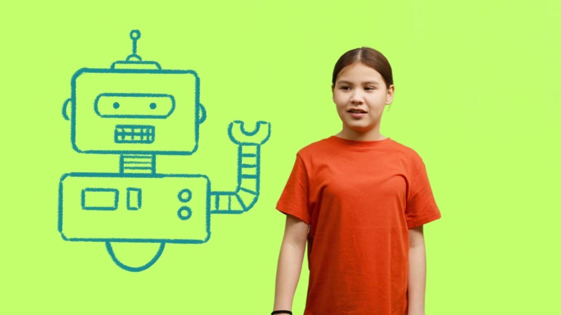 Alaskan kids in a robotics class talk about how they learn to program kid-made robots.