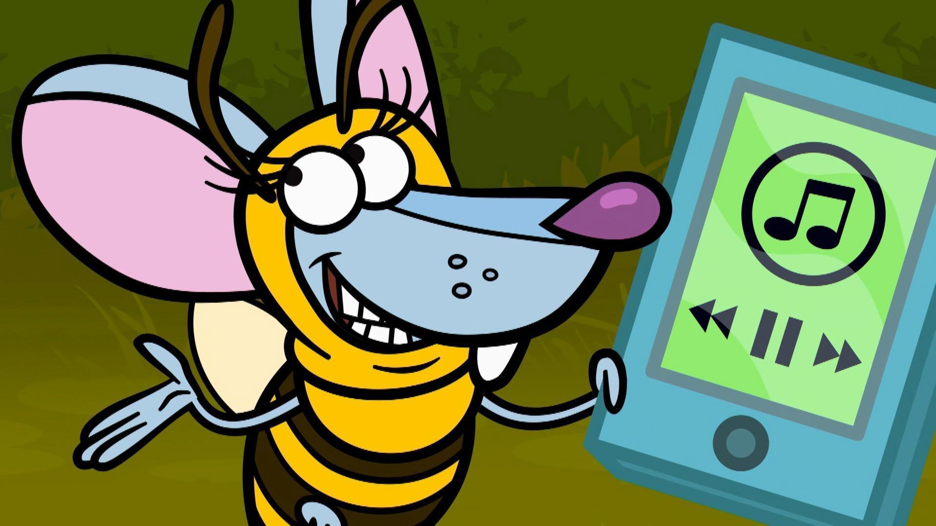 The crew helps a queen bee./The gang learns the history of an old tree.