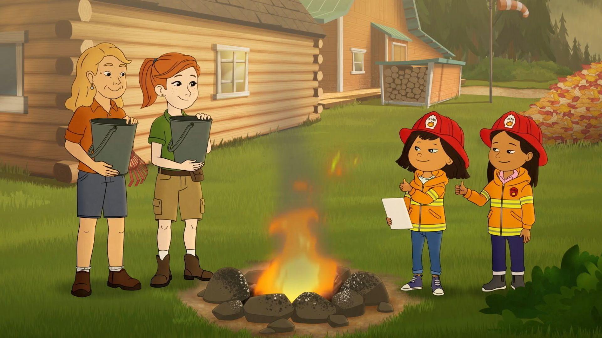 How can Molly and Vera teach more tourists about wildfire prevention?/Molly and Tooey hunt for eggs!