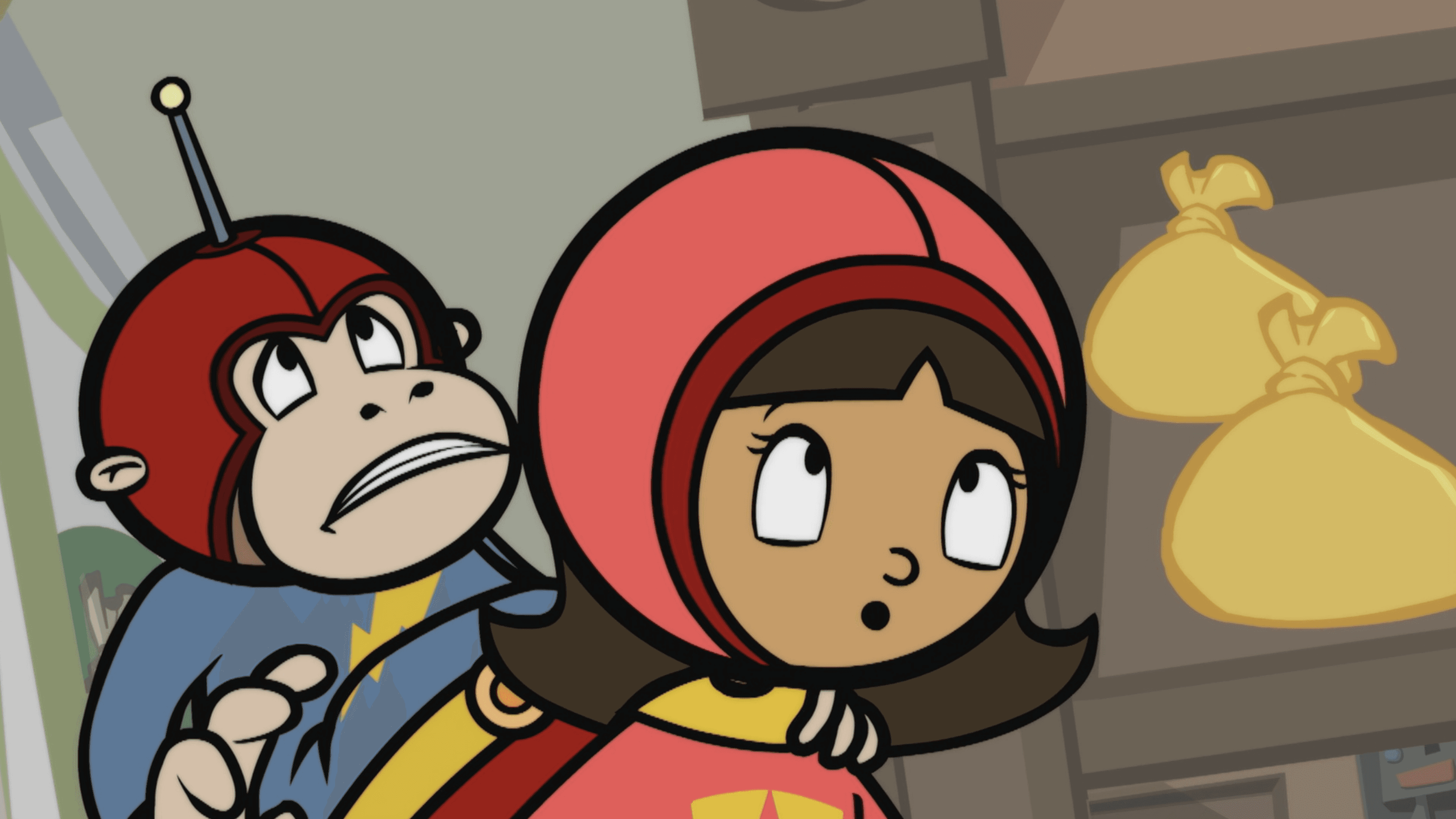 Dr. Two Brains asks The Butcher to team up. / WordGirl tries to remedy her hiccups.