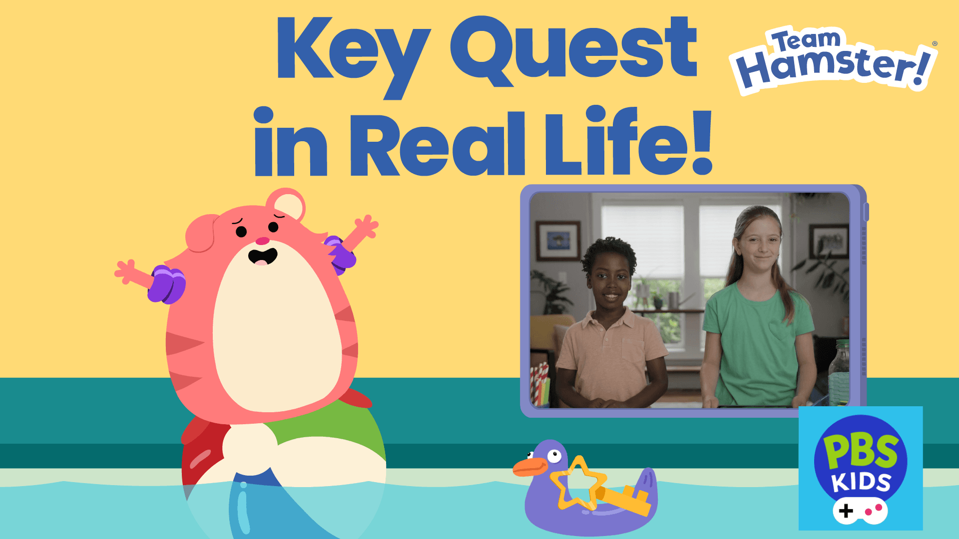 Watch Firo and Isla play the Team Hamster! Key Quest game…in real life!