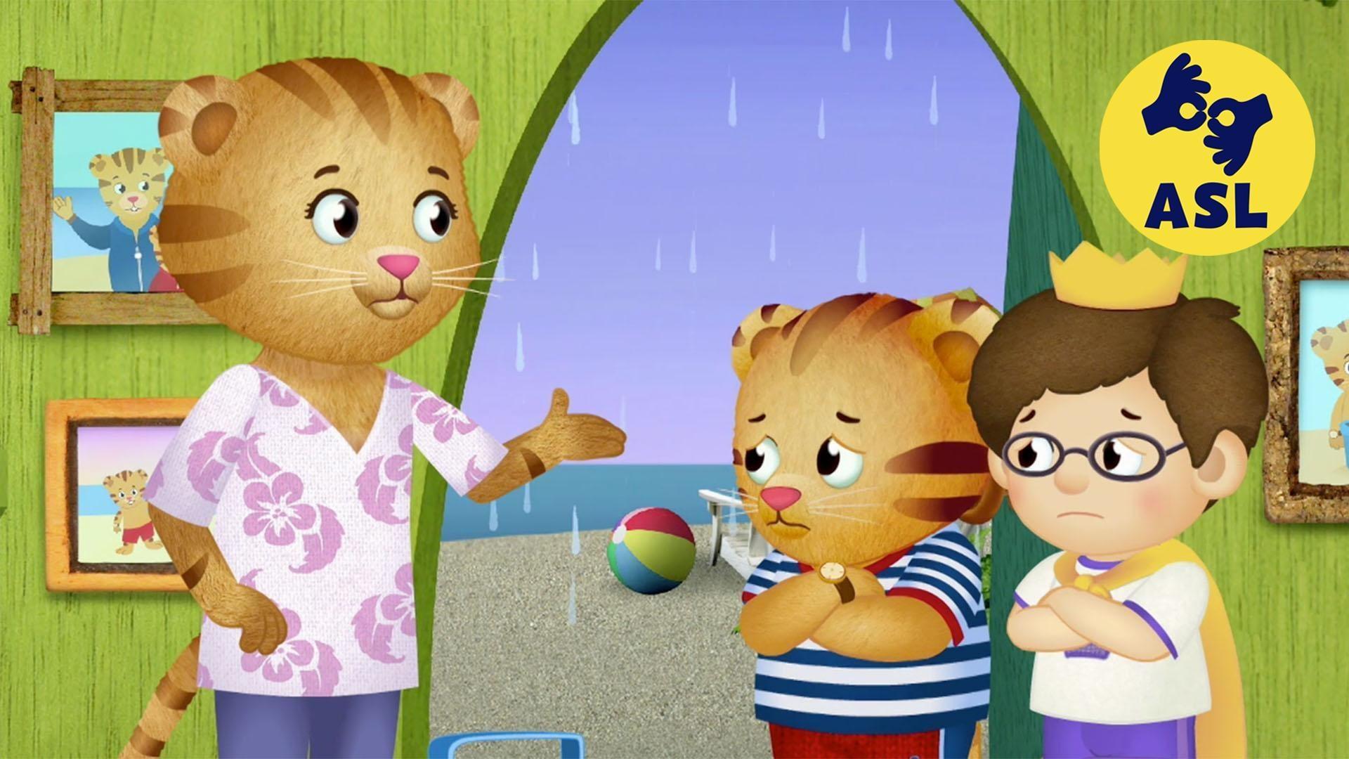 Rain ruins a trip to the beach. / Someone picks Katerina's favorite instrument.