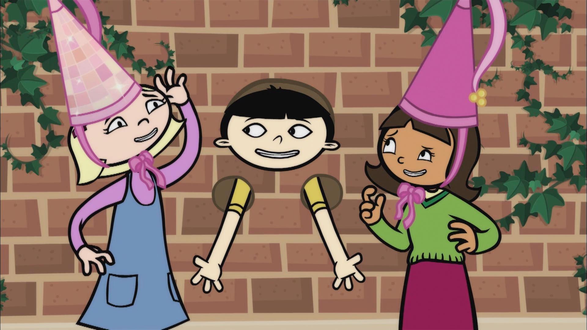 Violet and Becky compete for the role of Juliet./Bob plays checkers against Tobey's robot.