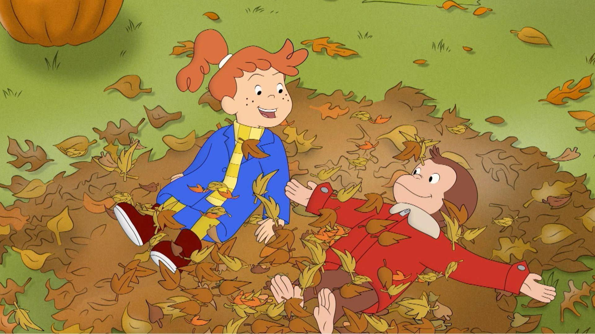 George worries his fall camping trip may be canceled!/George visits the Botanical Garden!