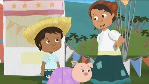 The Super Readers fly into a Puerto Rican folktale.