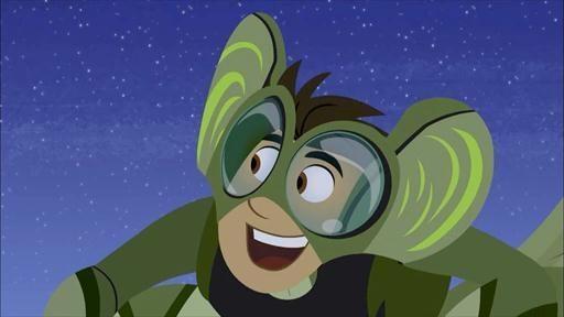 The Kratts "borrow" Aviva's half-finished night vision goggles for a nocturnal adventure.
