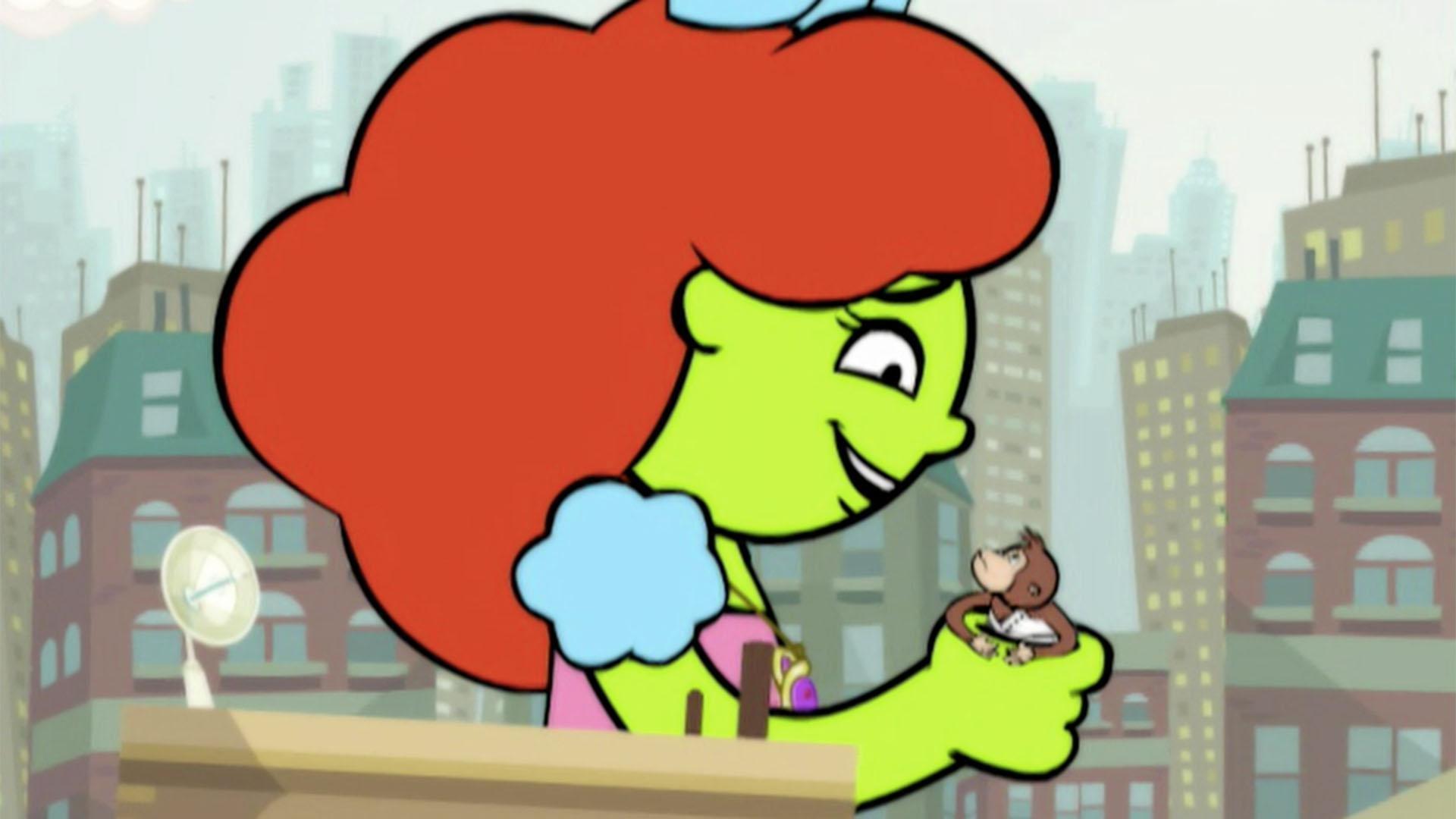 The Birthday Girl wreaks havoc on the city. / Granny May babysits for WordGirl.
