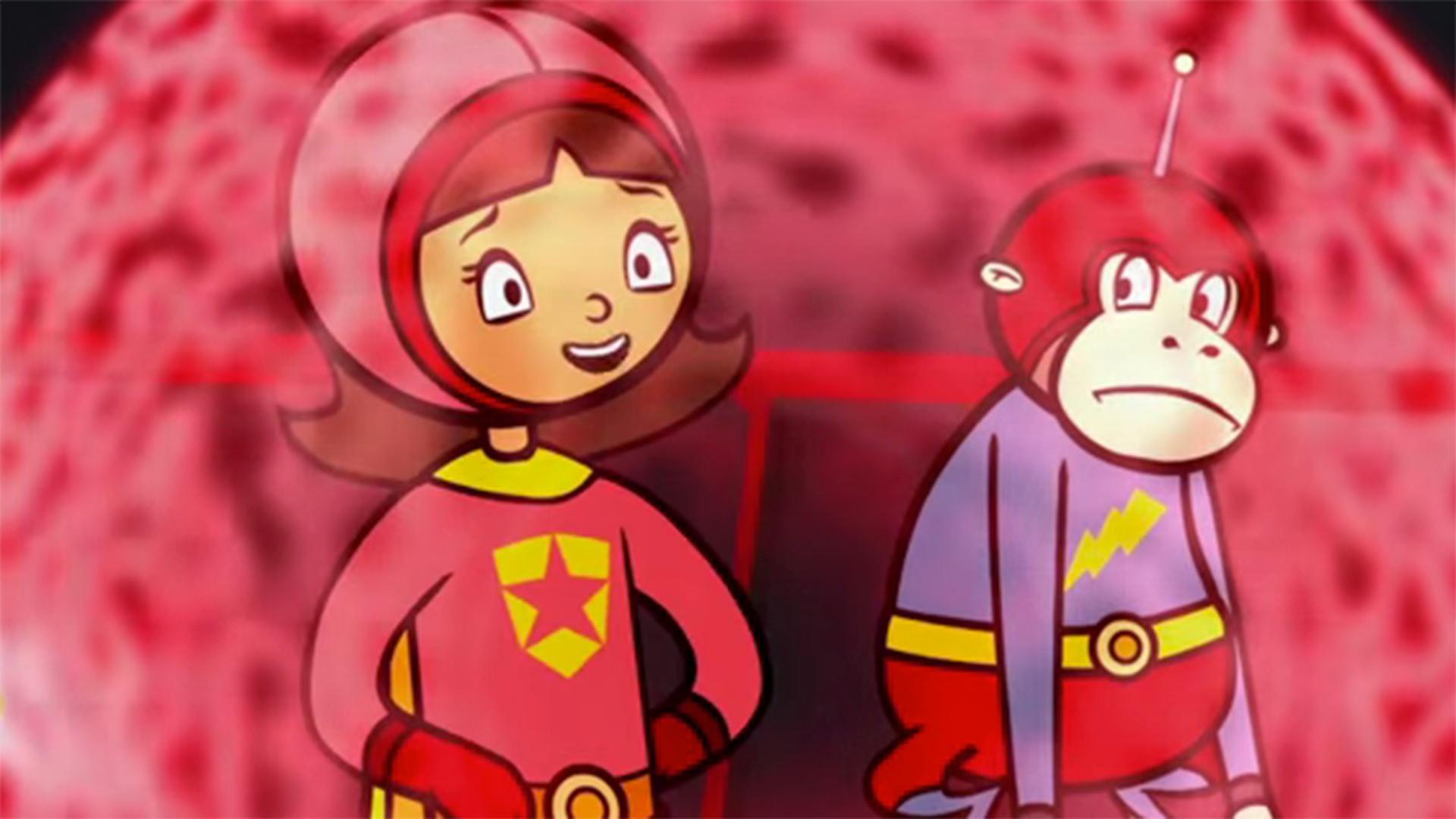 Can WordGirl find a way to stop the bragging Bests? / Becky has trouble understanding art.