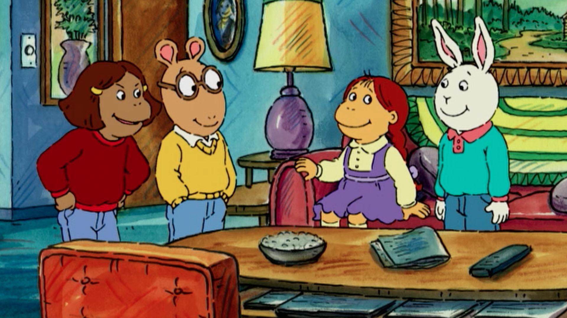 Arthur and Francine bet on who can use less water. / Arthur goes in search of treasure!