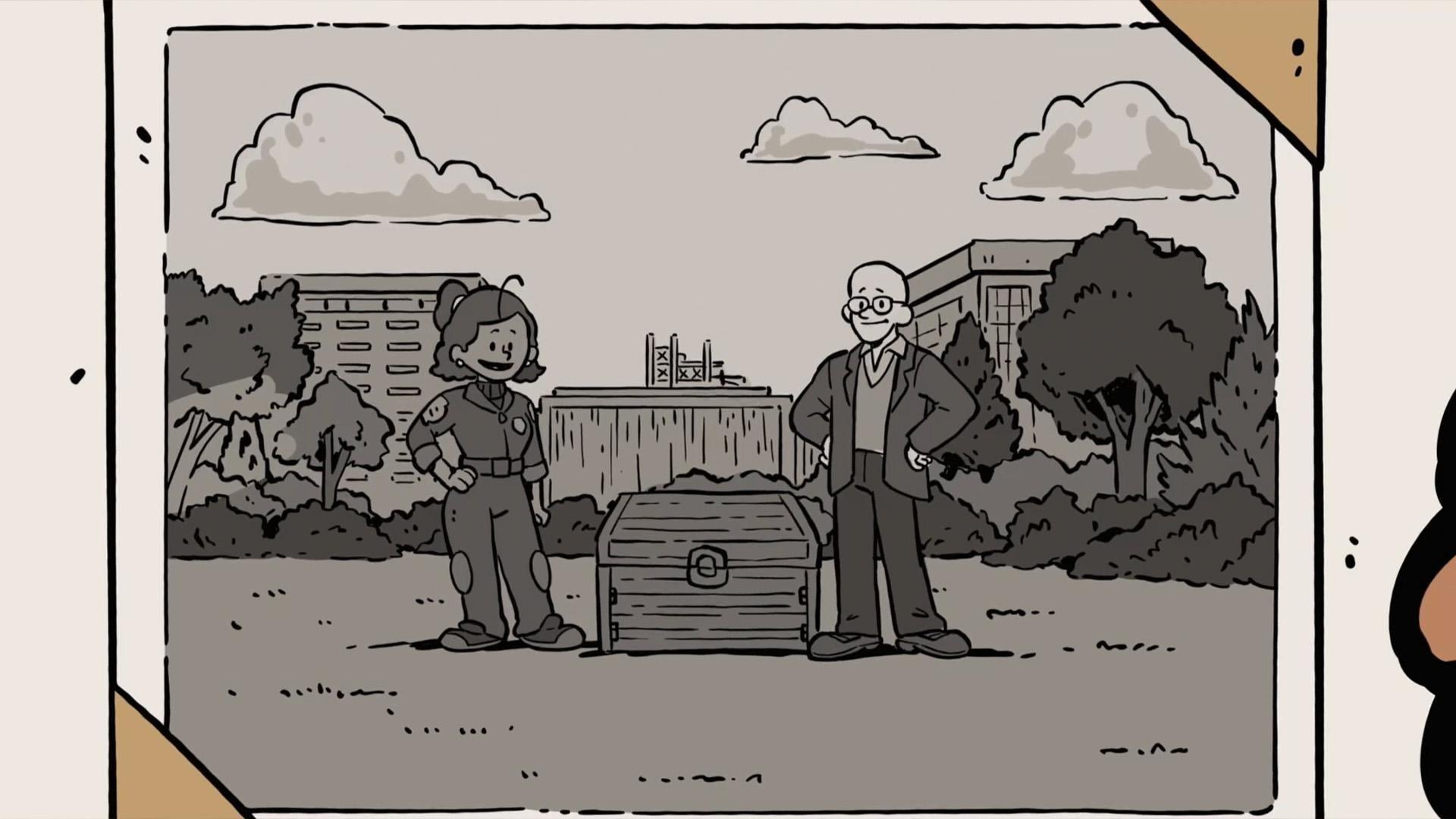 The trio learn more about the museum beginnings and their family history.