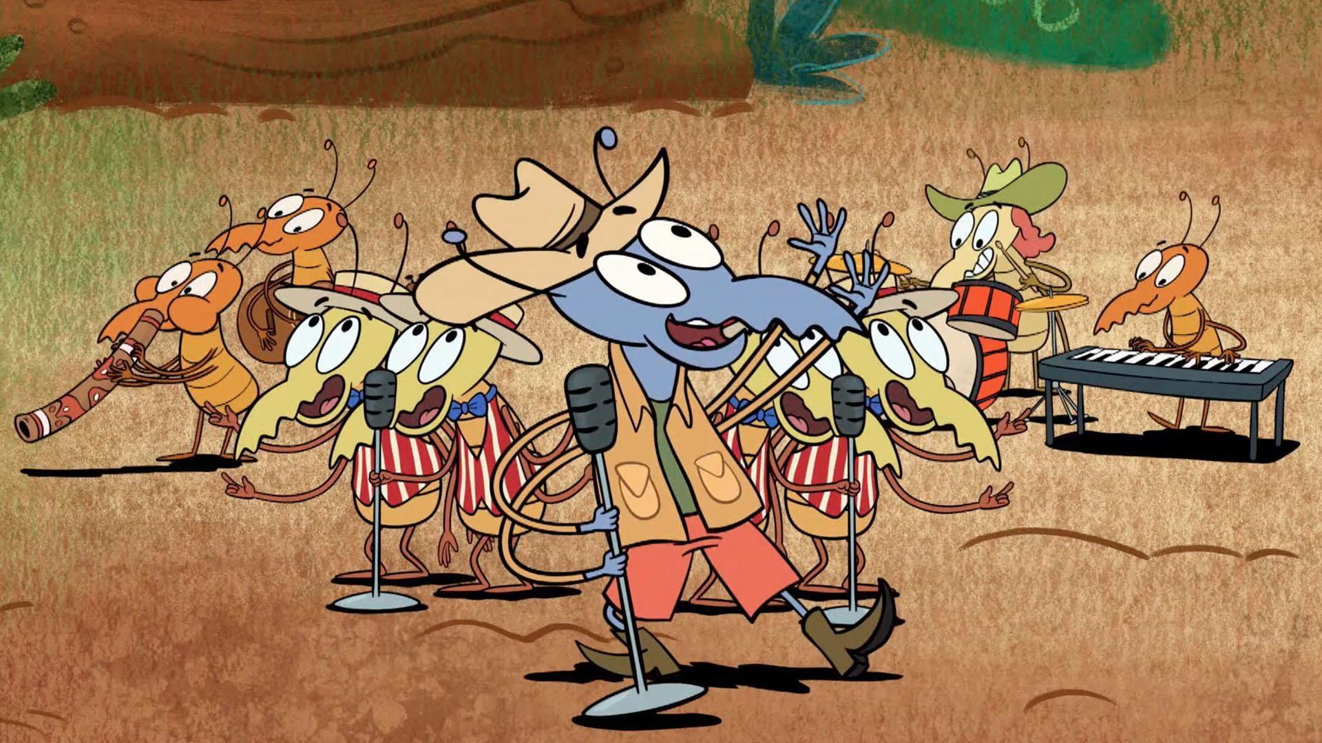 David the termite sings to Luna and the kids about the Didgeridoo.