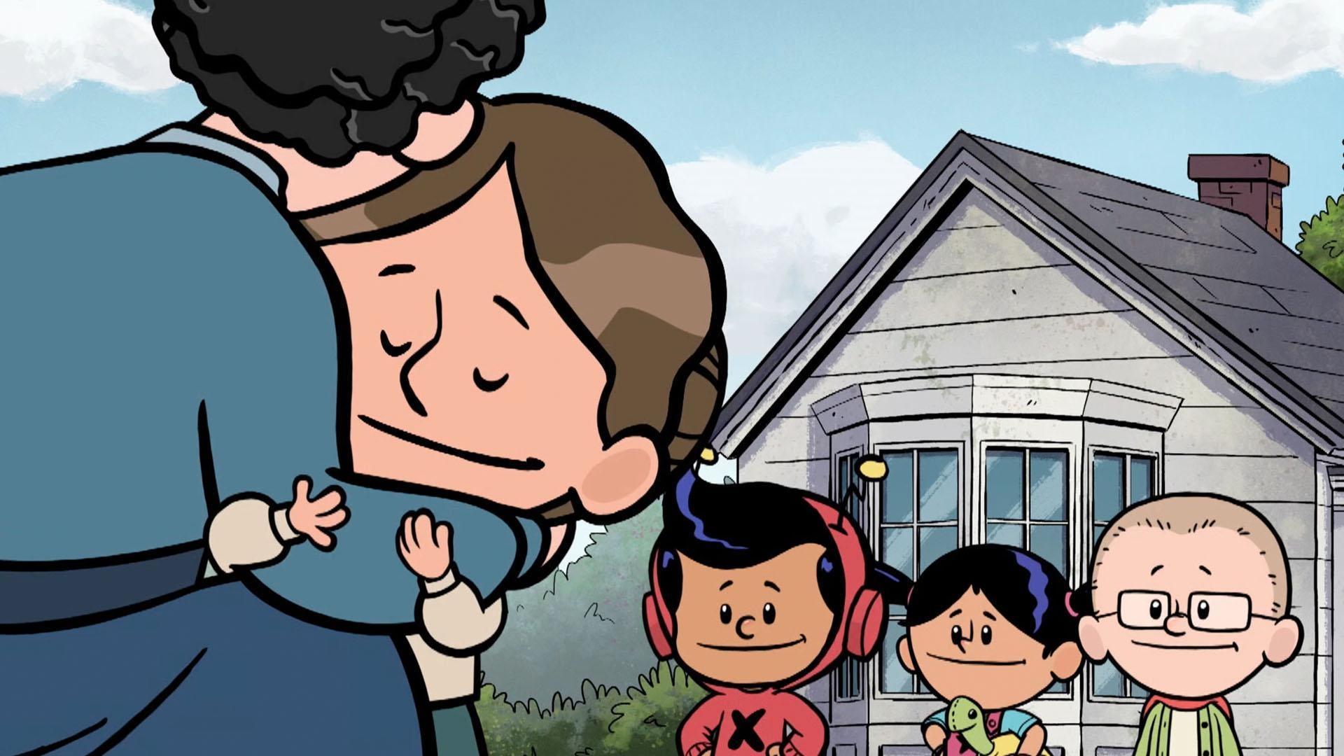 Helen Keller can't see or hear, but that doesn't mean she can't learn words.