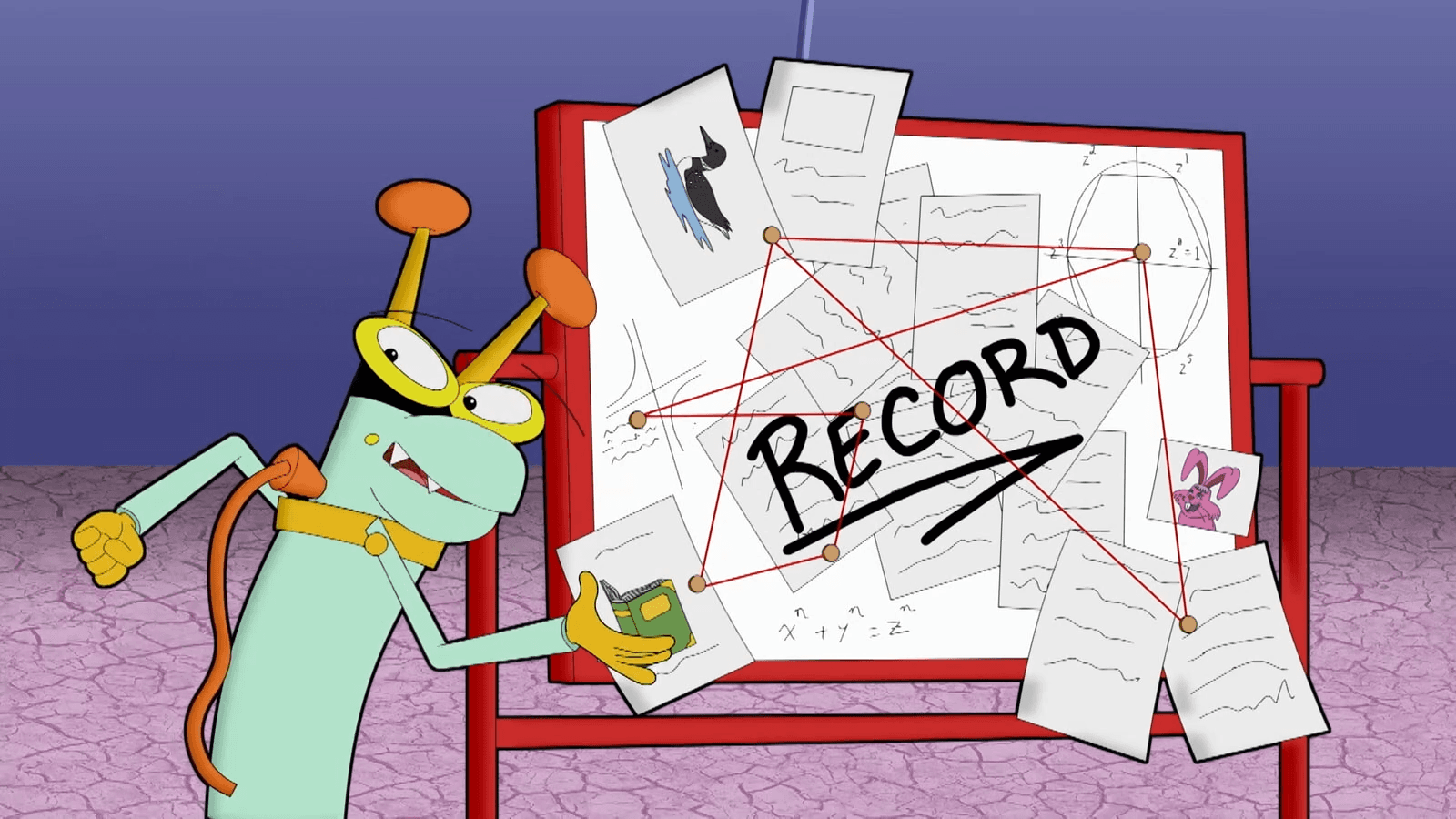 Buzz and Delete try to hop, flop, and subtract their way into the Cyber Book of Records
