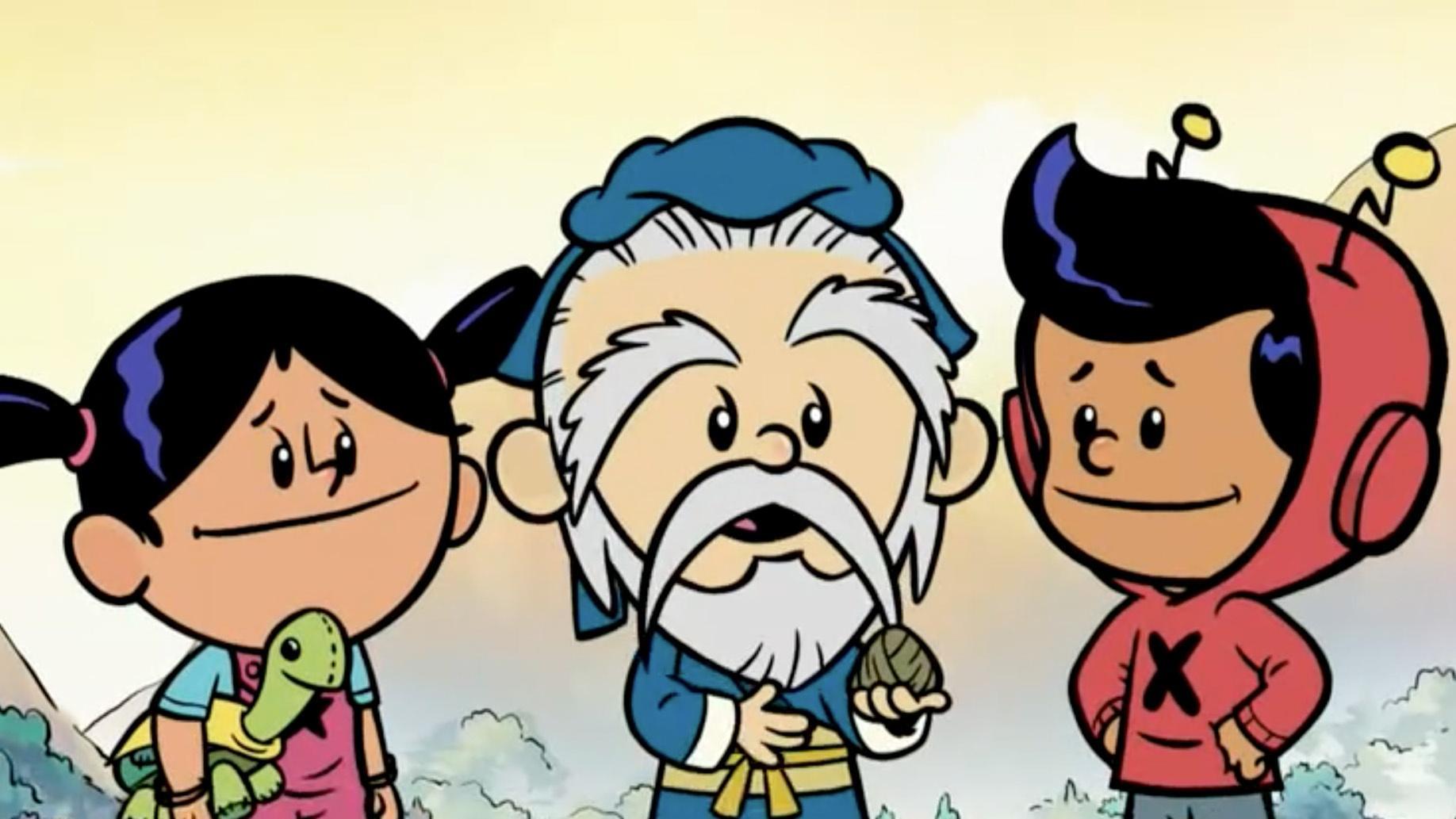 The kids meet Confucius and Sacagawea.