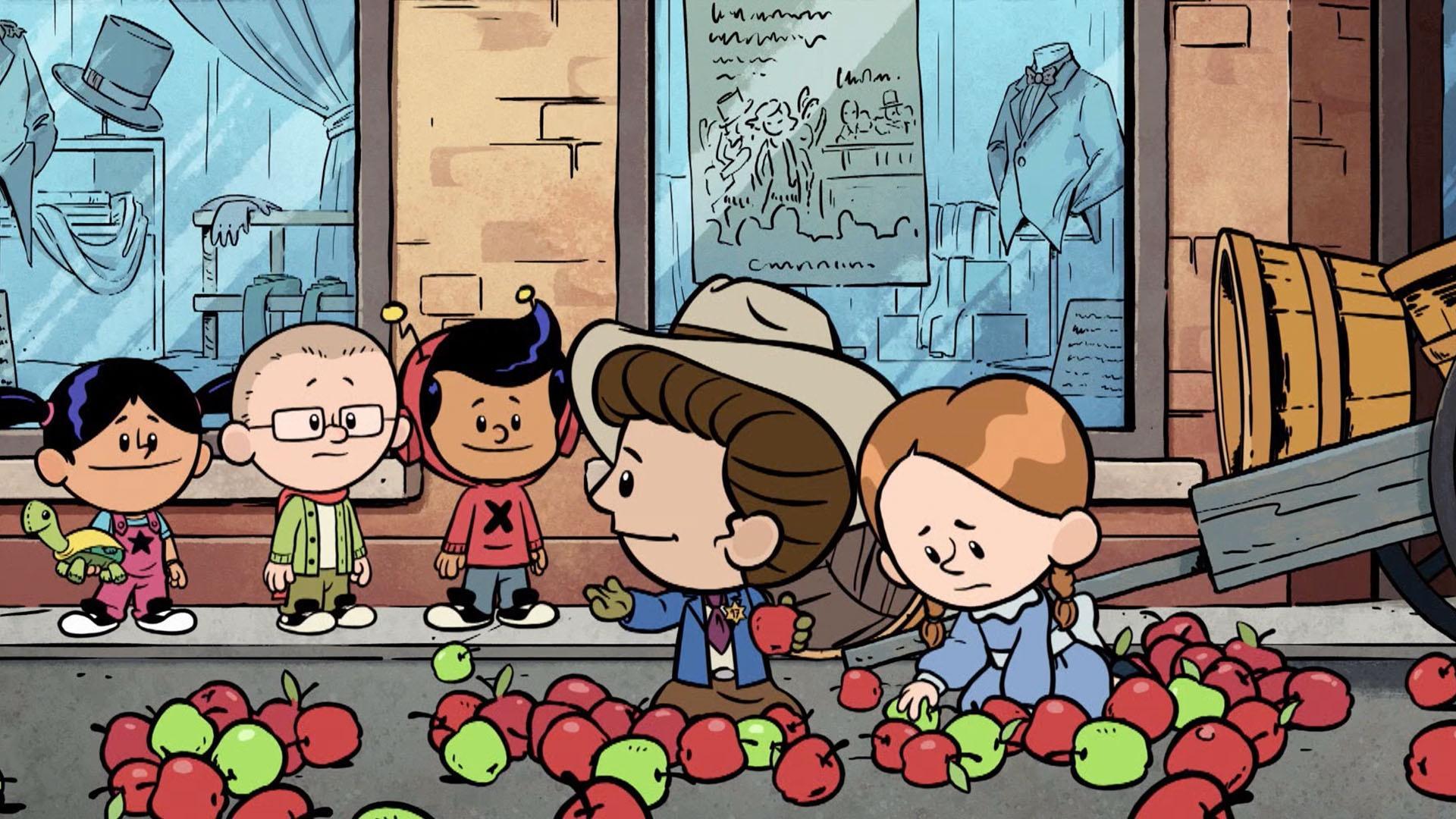 Marie handles a spilled apple cart in a positive way!